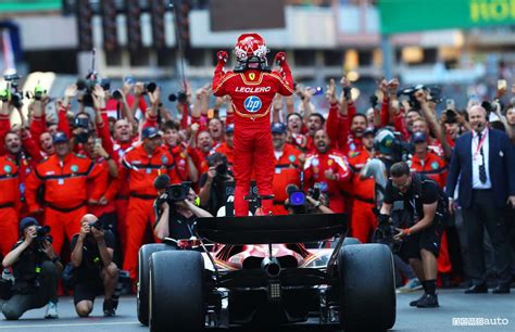 Charles Leclerc ha celebrato la vittoria in Ferrari con un orologio .